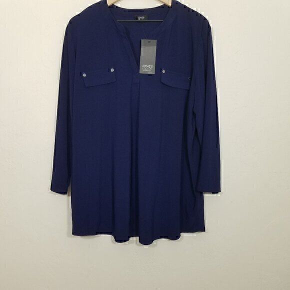 Jones New York Tops - NWT Jones New York Top Blouse Stretch Size XXL